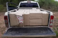 Tras huir de un control, abandonó su camioneta repleta de cigarrillos