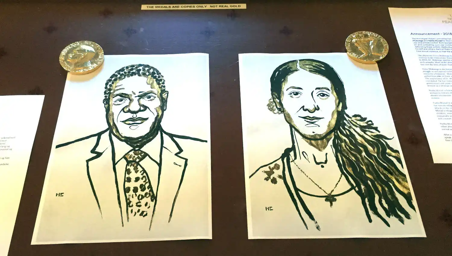 El Nobel de la Paz fue para dos impulsores de la lucha contra la violencia sexual en las guerras