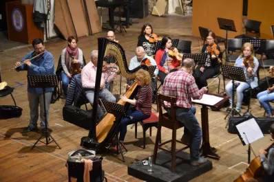 El arpa de Gabriela Russo será la protagonista en el Alberdi