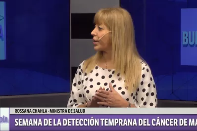 Rossana Chahla: cada 30 segundos a una mujer le diagnostican un cáncer de mama
