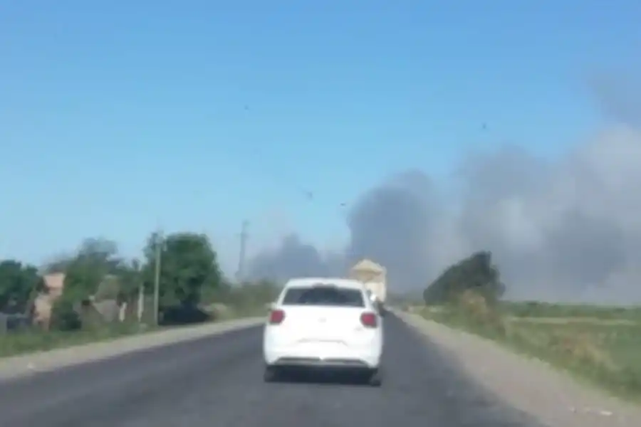 Distintos incendios de pastizales cubrieron de humo dos rutas provinciales 