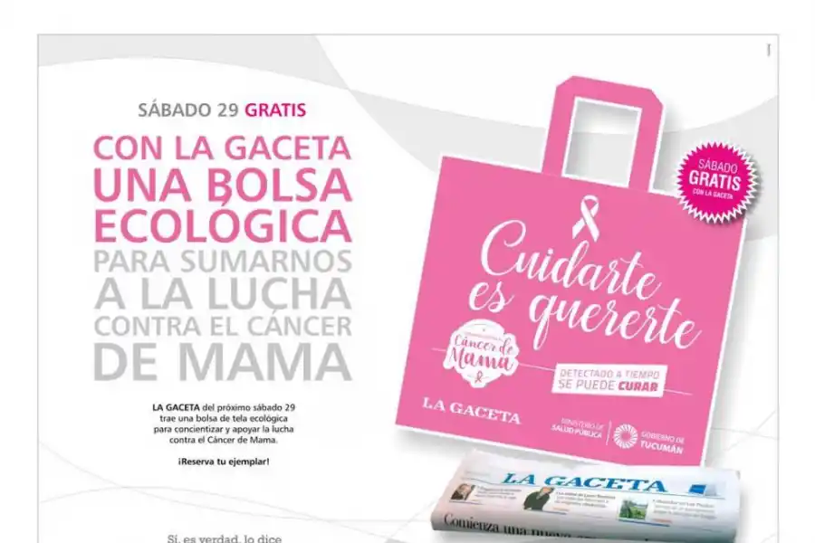 Rossana Chahla: cada 30 segundos a una mujer le diagnostican un cáncer de mama