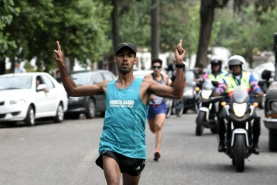 Aron Quiroga salió primero en la Maratón Don Orione por tercera vez