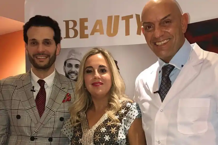 ESPECIALISTA INVITADA. Roxana fue invitada a un programa de estética para hablar sobre el tema.