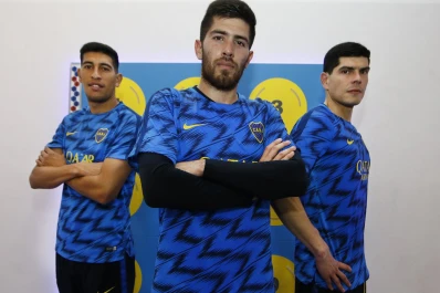 Carlos Lampe se entrenó por primera vez en Boca para jugar la Copa Libertadores