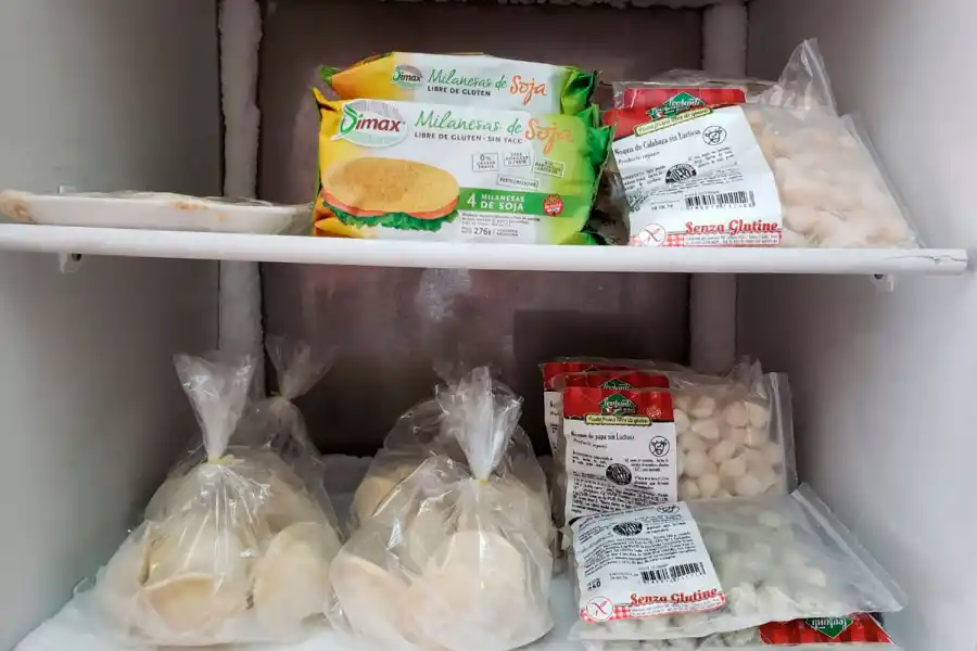 COMIDAS SIN TACC. Productos congelados sin TACC.