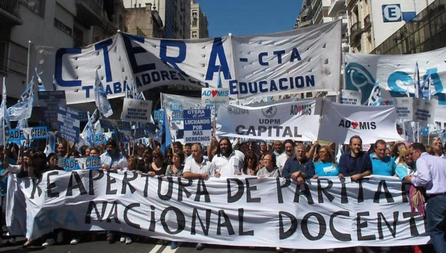 Ctera convocó a un paro nacional para el 24 de octubre, día en que el Congreso tratará el Presupuesto 2019