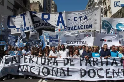 Ctera convocó a un paro nacional para el 24 de octubre, día en que el Congreso tratará el Presupuesto 2019