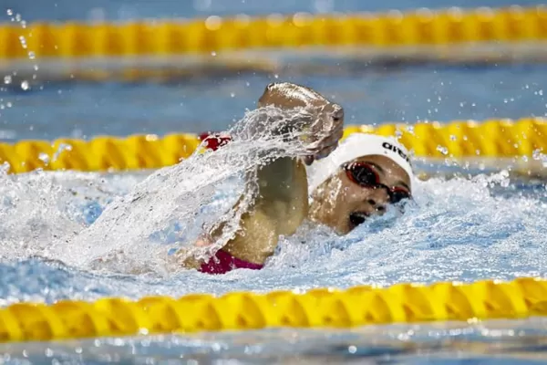 Delfina Pignatiello cosechó otra medalla de plata: fue segunda en los 400 metros libres