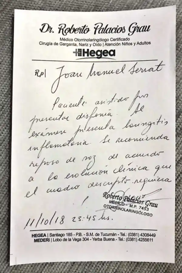 La garganta de Serrat pidió tregua y el miércoles se devolverán las entradas
