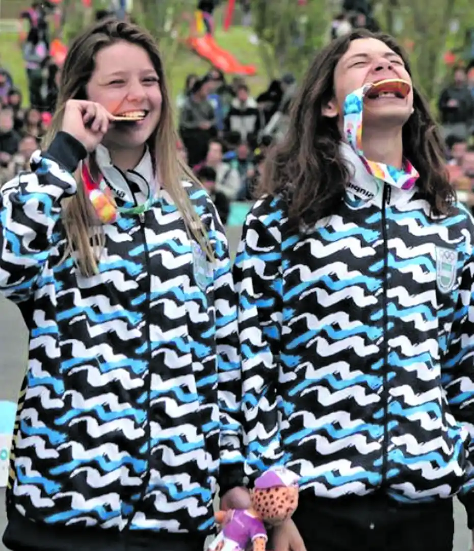 BMX. Roth e Iriartes, felices en el podio