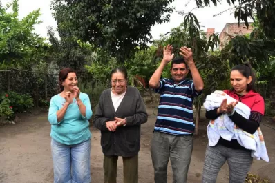 El ganador del 0 km de LA GACETA festejó junto con su familia en Concepción