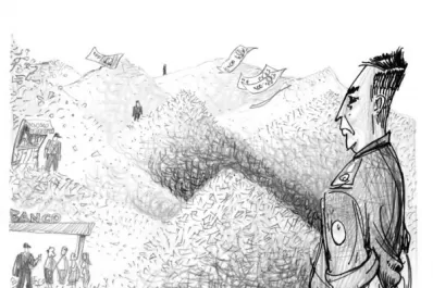 Una montaña de dinero sin control