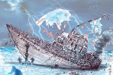 El témpano está cerca