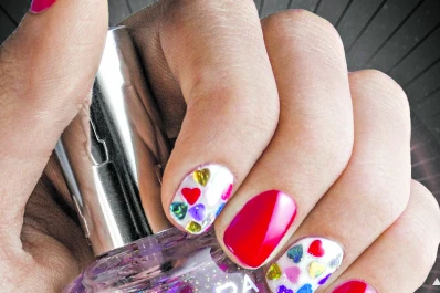 Manos y pies con más diseño y color