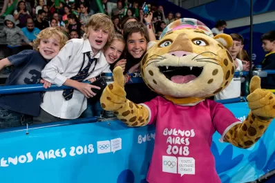 Por qué no se vende la mascota de los Juegos Olímpicos de la Juventud