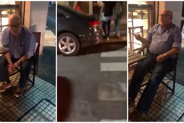 Impotencia: un hombre estacionó sobre una rampa e impidió el paso de un cochecito