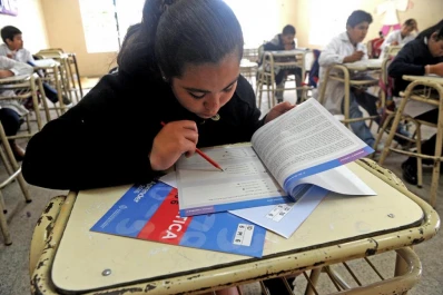 Hoy se evalúa a todos los alumnos del último año de la primaria