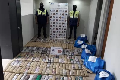 Secuestraron 150 kilos de hojas de coca en la avenida Roca al 200