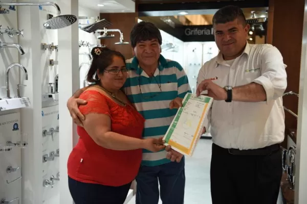 Números de la suerte de LA GACETA: adquirió materiales en Zeramiko