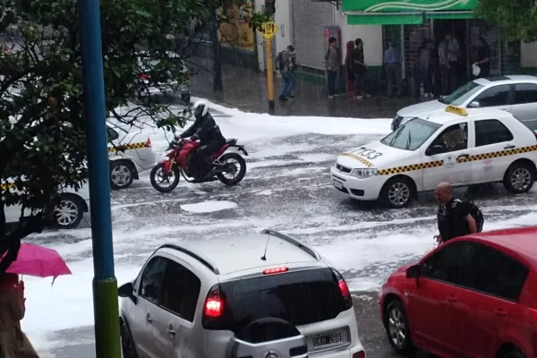 Misterio develado: ¿por qué se cubrió de blanco una esquina de Barrio Sur?