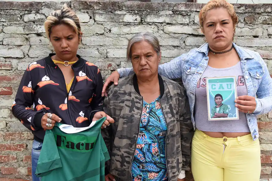 INCANSABLES. La familia del menor insistieron para que la causa sea investigada a fondo.