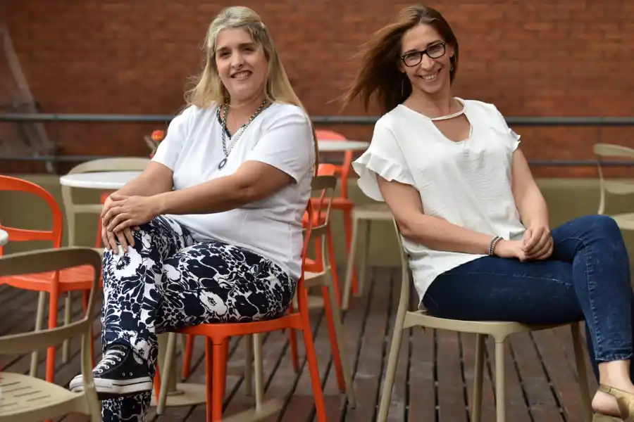  ANDREA MOJICA Y SU MAMÁ ALEJANDRA CAÑETE.-