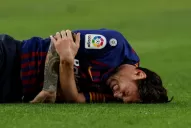 La fractura de Messi le impidió festejar a Barcelona
