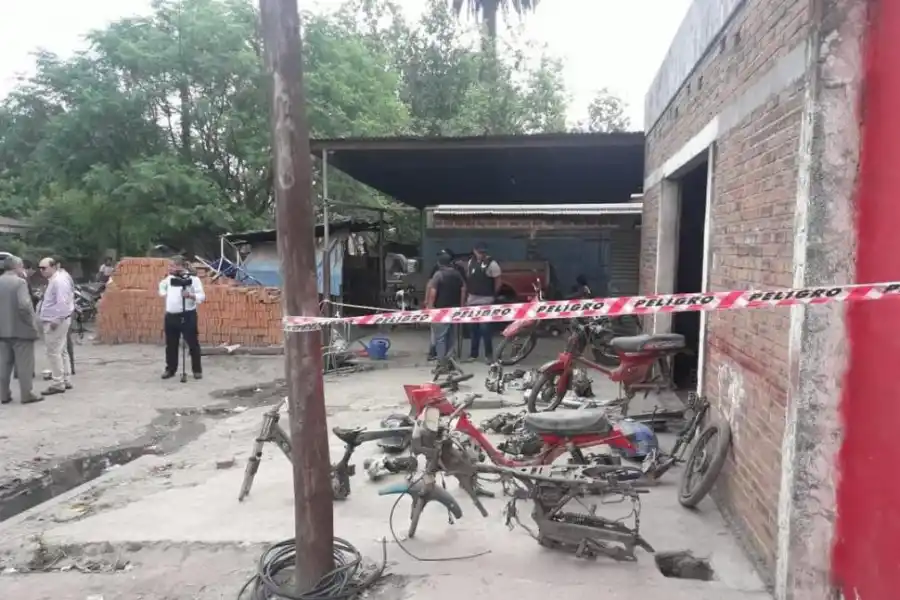 EL JUEVES. Hubo un procedimiento en Villa Muñecas.