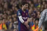 Messi comenzó la recuperación de su fractura en el brazo derecho