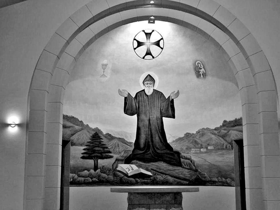 SAN CHARBEL. El primer santo de rito oriental canonizado desde el siglo XIII. Era un ermitaño. 