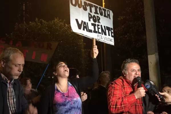 Familiares y amigos de Valentín Villegas marcharon para reclamar justicia