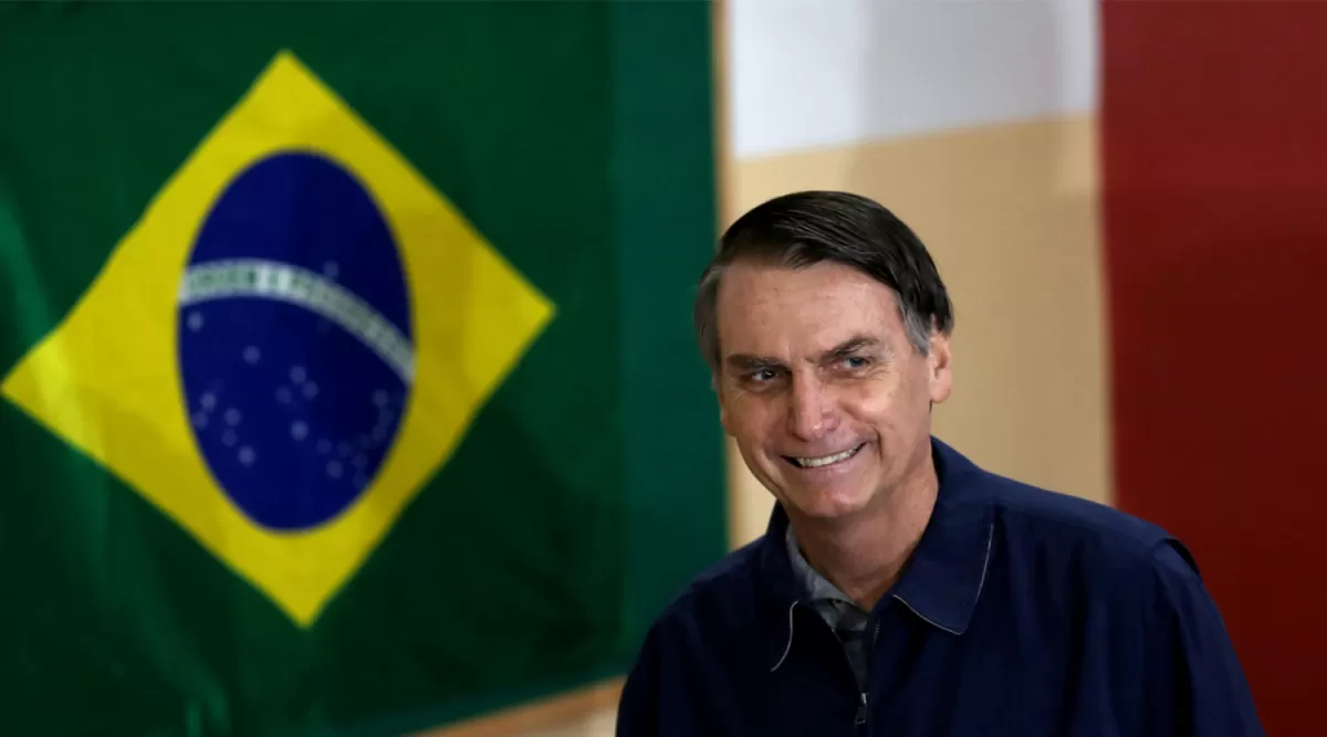 CUESTIONADO. Los críticos de Bolsonaro afirman que su política ayudará a erosionar la democracia brasileña. 