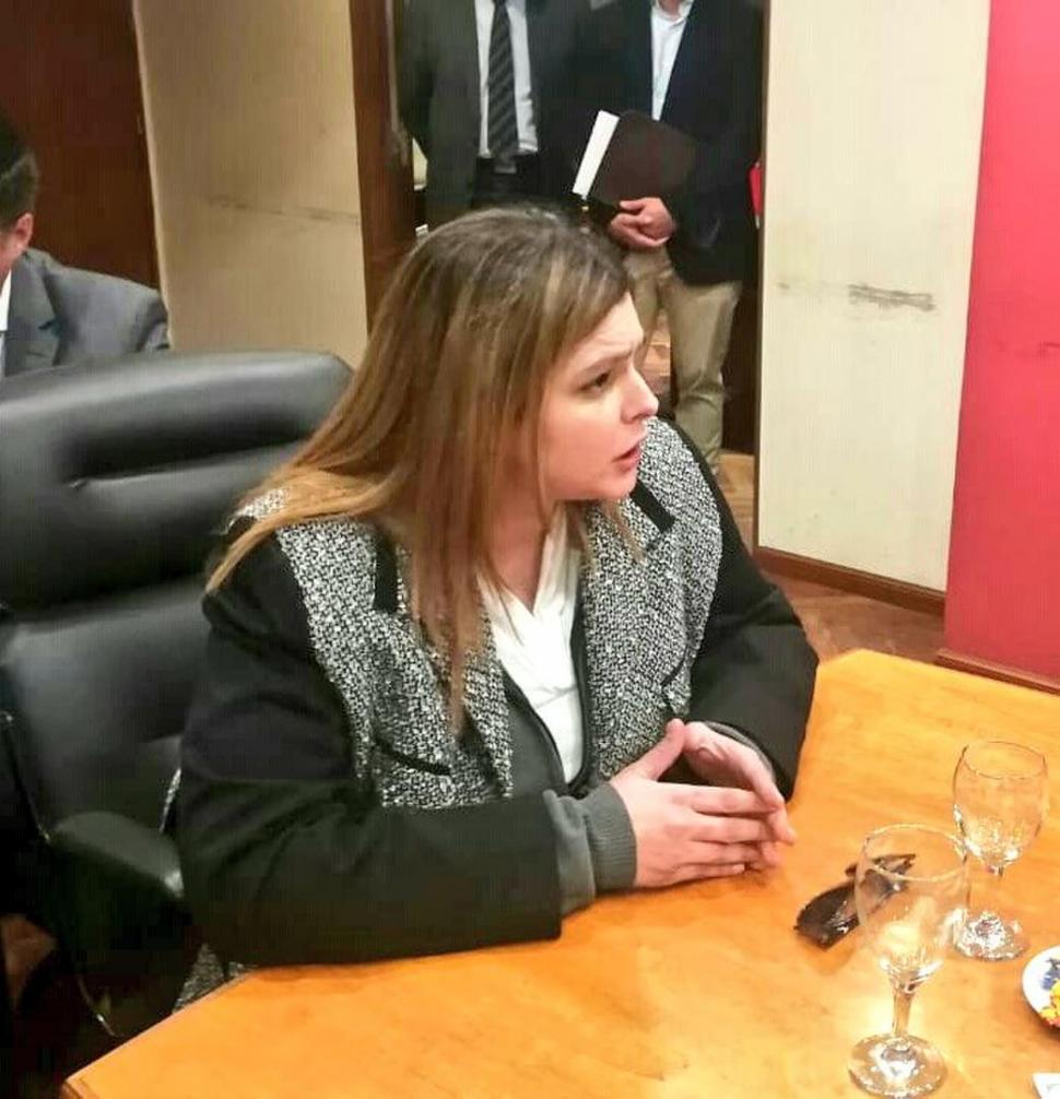 FUTURA JUEZA. La defensora  oficial Carolina Ballesteros. prensa cam