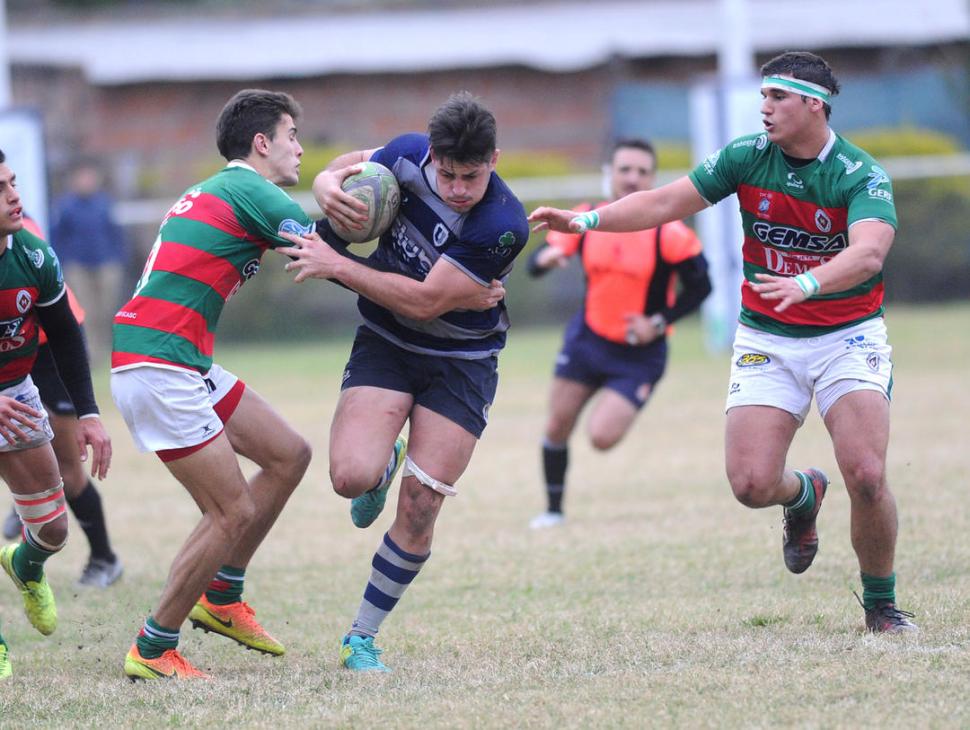 PODER OFENSIVO. Nicolás Sbrocco es el tryman de Universitario, con ocho tries. la gaceta / foto de hector peralta (archivo)