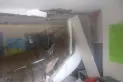 Se cayó parte del techo de un CAPS en El Manantial