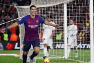 Suárez hundió a Real Madrid y luego brindó con Messi