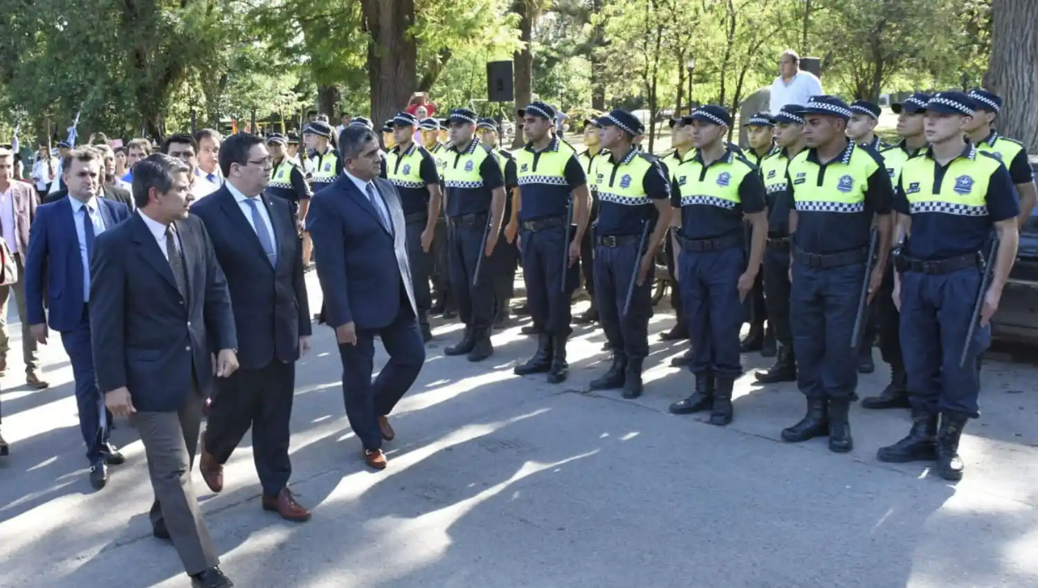 “Queremos que los vecinos puedan caminar tranquilos”, aseguró el ministro Maley