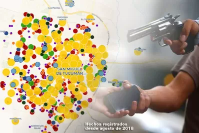 El mapa de la inseguridad