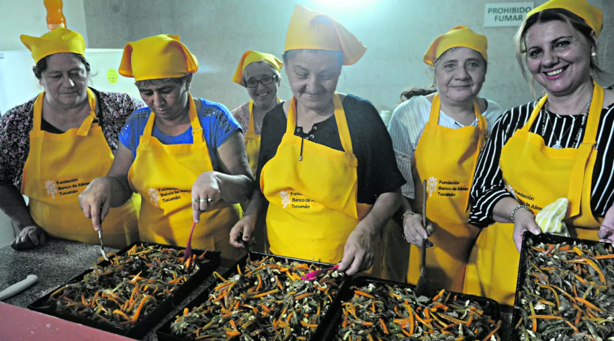 20.300 niños tucumanos comen gracias al Banco de Alimentos