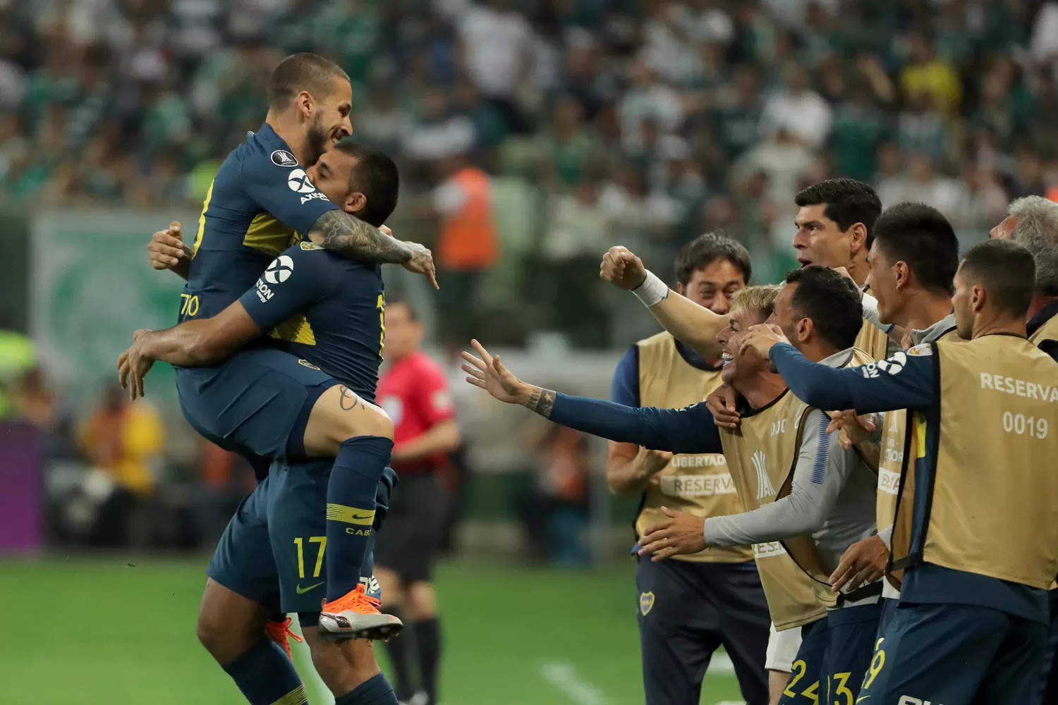 De la mano de Benedetto, Boca empató en Brasil y jugará la final de la Copa Libertadores ante River