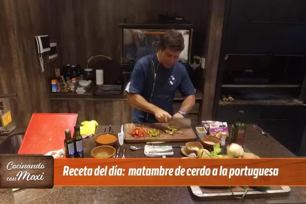 Hoy, en Cocinando con Maxi: salteado de cerdo y pollo con verduras