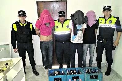 Le robó a su tío cajones de cervezas y fardos de gaseosas y quedó aprehendido
