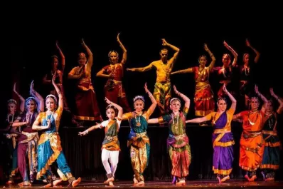 Un show de danzas indias por el Diwali