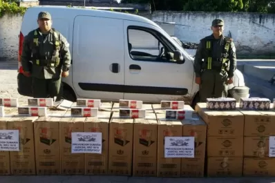 Dos menores y un cargamento valuado en $ 568.000