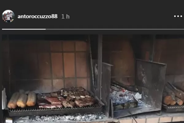 No era de River: Antonela Rocuzzo reveló el misterio de la camiseta de Mateo