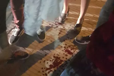 Un automovilista agredió a botellazos y machetazos a jóvenes que salían de bailar