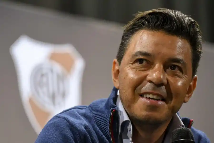 SIN “NAPOLEÓN”. Gallardo recibió una sanción de cuatro partidos sin poder dirigir a River, y la primera incluye no ingresar a La Bombonera, en el duelo de ida.  telam