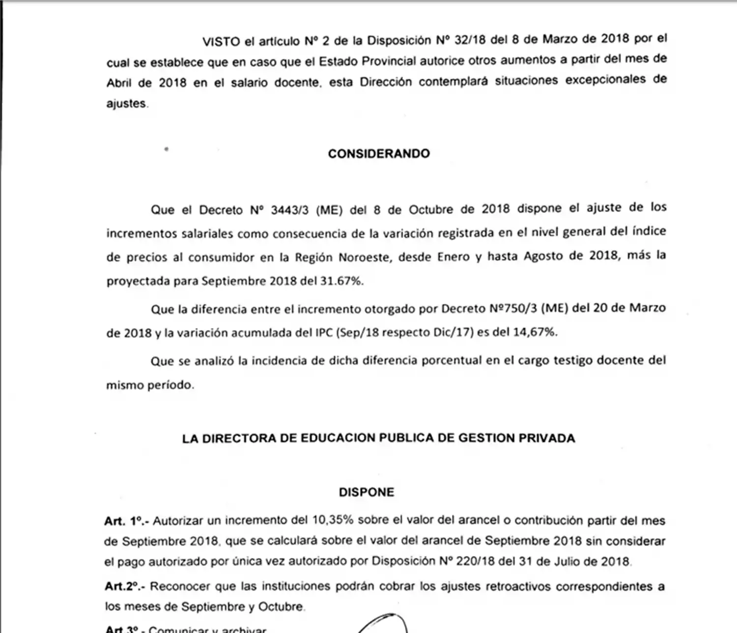 Sorpresa de padres por un aumento retroactivo en las cuotas de los colegios privados