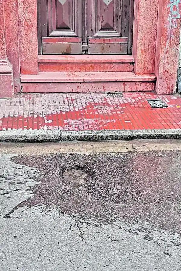 Robo en el estacionamiento de un super